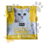 كيت كات بيوريه دجاج وألياف للتحكم بكرات الشعر (40 كيس) | Kit Cat Purr Puree Chicken & Fiber (Hairball) Value Pack - مكافآت قطط كريمية للتحكم بكرات الشعر في مصر