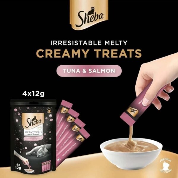 sheba Mixed creamy salmon tuna (4*12 g