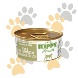 كيبي ناتشورال دجاج بالزيتون | Kippy Natural Chicken with Olives - طعام قطط تكميلي طبيعي، صنع في إيطاليا، بالدجاج والزيتون