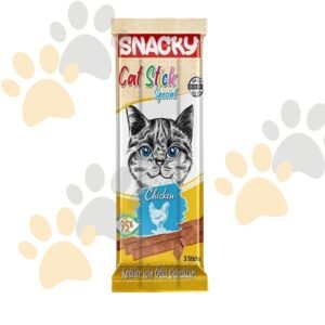 سناكـي أصابع القطط الخاصة بالدجاج | Snacky Cat Stick Special - Chicken (3 Sticks) - مكافآت قطط غنية بالبروتين في مصر