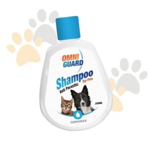 أومني جارد شامبو مضاد للطفيليات للحيوانات الأليفة | Omni Guard Anti Parasitic Shampoo (250ML) - يقتل البراغيث والقراد وينظف الفرو