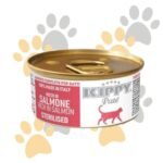 كيبي باتيه غني بالسلمون للقطط المعقمة | Kippy Paté Rich in Salmon Sterilised - طعام قطط رطب كامل صنع في إيطاليا، غني بالأوميغا