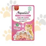 سجنتشر 7 طعام رطب بالتونة والسوريمي لدعم المناعة (الثلاثاء) | Signature7 Pouch Tuna with Surimi - أكل قطط طبيعي لتقوية المناعة في مصر