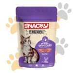 سناكـي كرانش للعناية بالشعر والجلد بالدجاج | Snacky Crunch Hair & Skin Care with Chicken (60g) - مكافآت قطط مقرمشة لفرو صحي في مصر