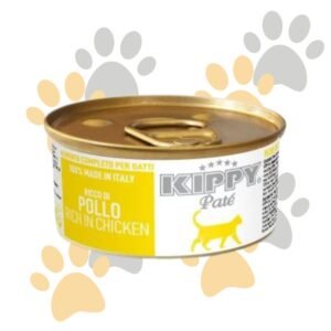كيبي باتيه غني بالدجاج | Kippy Paté Rich in Chicken - طعام قطط رطب كامل بالدجاج، صنع في إيطاليا