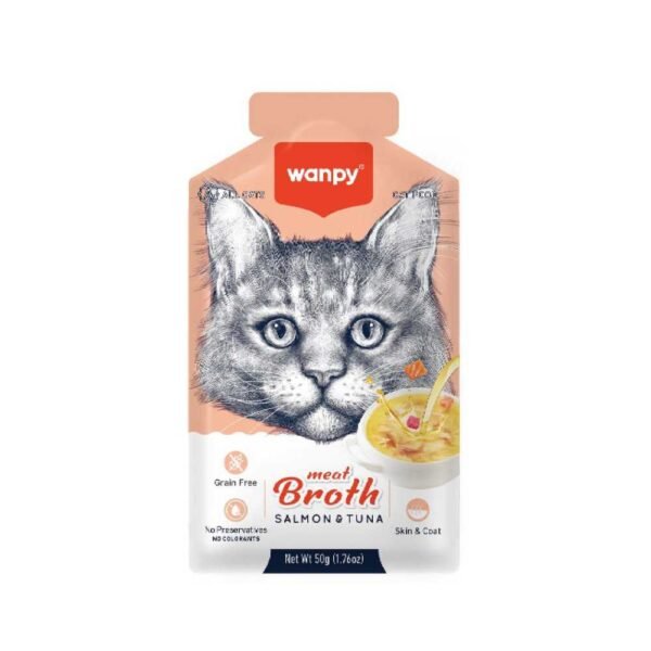 Wanpy Meat Broth Salmon&tuna (50 g