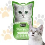 كيت كات بيوريه بلس+ للعناية بالكولاجين بالدجاج والكولاجين | Kit Cat Purr Puree Plus+ Collagen Care Chicken & Collagen - مكافأة قطط لدعم مكافحة الشيخوخة في مصر