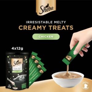 sheba Mixed creamy chicen (4*12 g)
