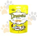 دريميز مكافآت القطط بالجبنة اللذيذة | Dreamies Cat Treats - Delicious Cheese - مقرمشات قطط محشوة، سناك جبنة قليل السعرات في مصر