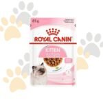 رويال كانين طعام رطب للقطط الصغيرة (كيتن) بالمرق | ROYAL CANIN KITTEN Pouch Gravy - أكل كيتن لدعم النمو والمناعة في مصر