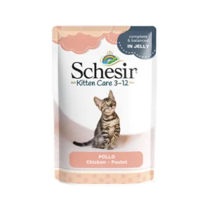 Schesir Kitten Care 3-12 Chicken Poulet Pouch